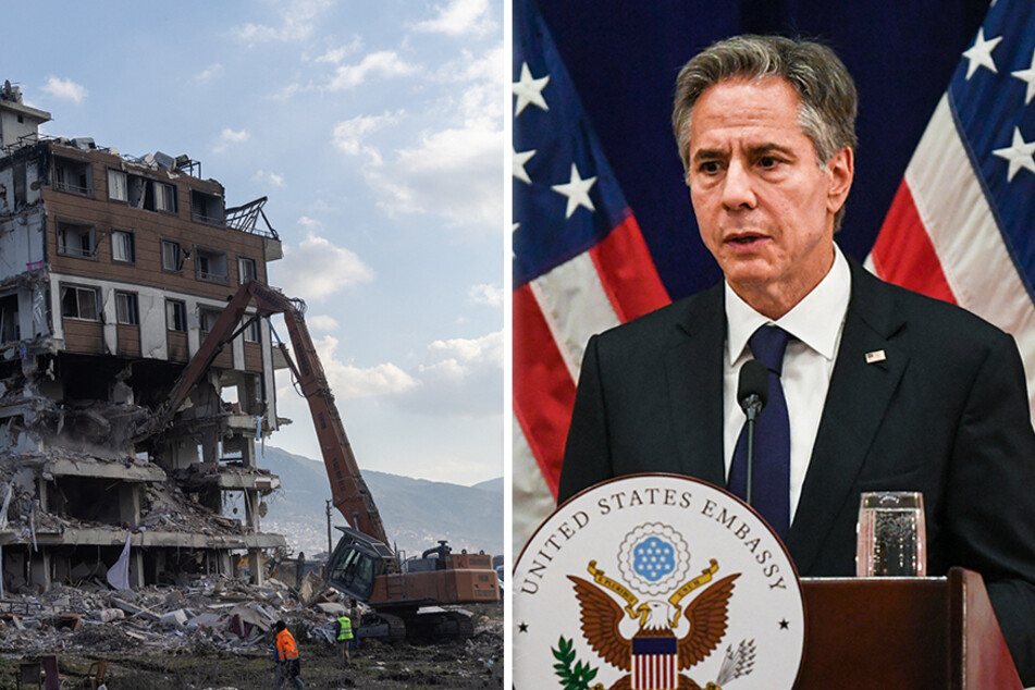 Secretary of State Blinken to increase US aid following visit to quake-hit region