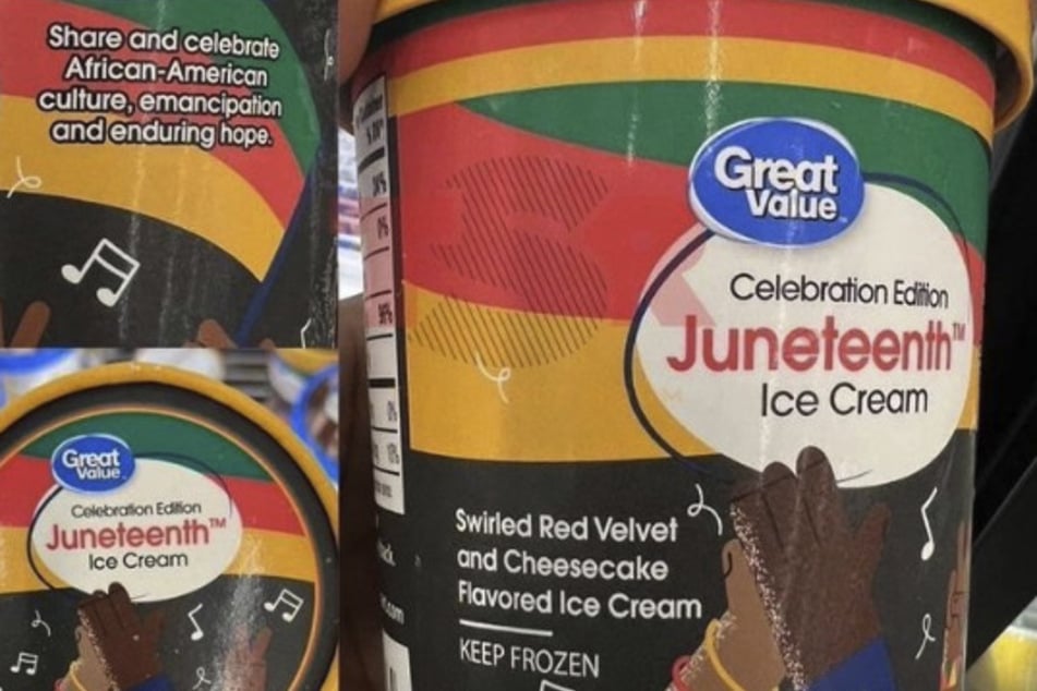 Walmart's Juneteenth ice cream gets pulled after causing a meltdown