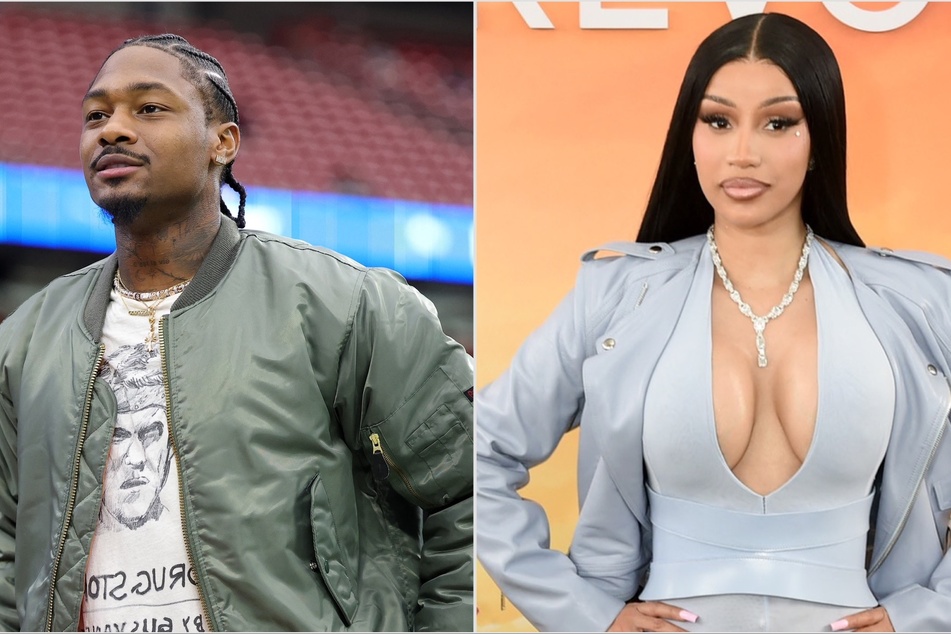 Did Cardi B (r.) coyly confirm her romance with Stefan Diggs during her recent X Spaces chat?