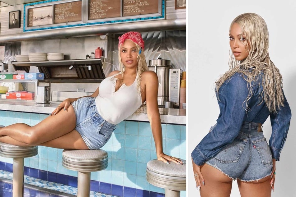 Beyoncé taps into latest Coachella fashion craze with cheeky new Levi's ad!