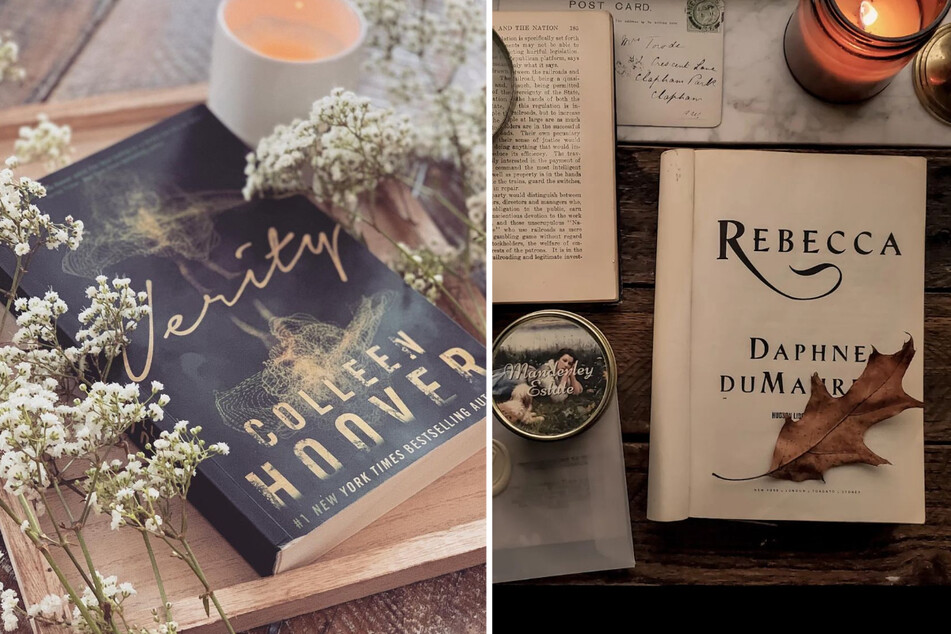 Verity and Rebecca are both eerie reads that include the haunting presence of the love interest's first wife.