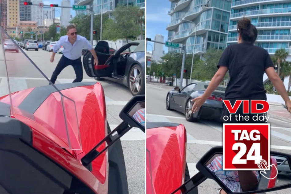 Viral Video of the Day for July 31, 2024: Road rage incident gets viewers laughing: "Bro watches too much anime"