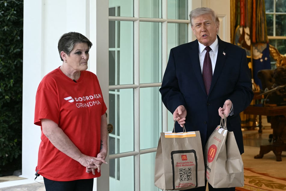 Trump has McDonald's delivered to Oval Office in bizarre press conference stunt