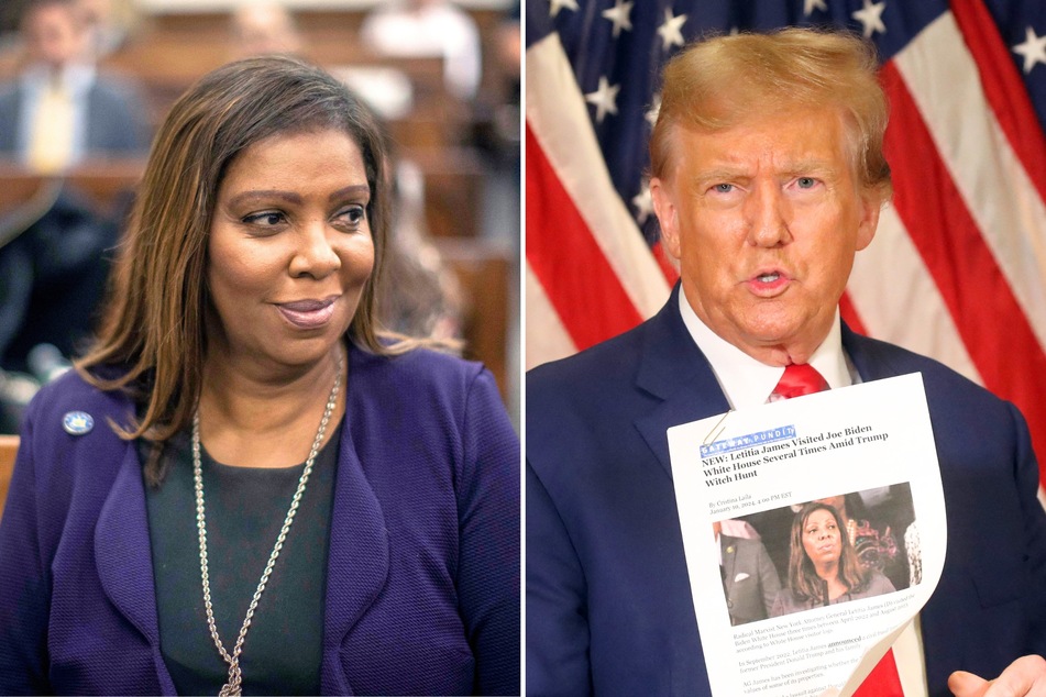 Trump orders DOJ to go after New York AG Letitia James for alleged fraud
