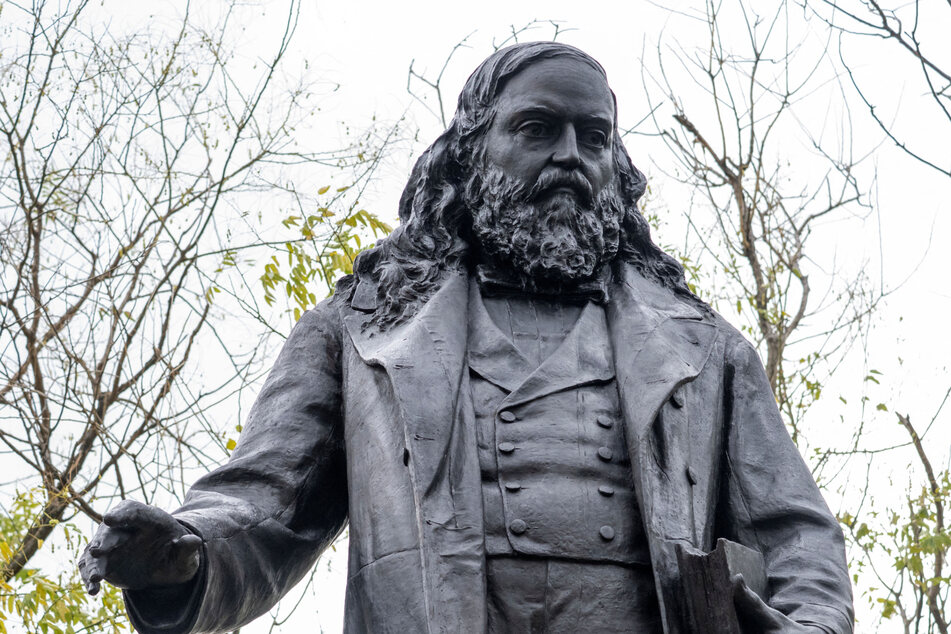 A statue of Confederate General Albert Pike has been reinstalled in Washington DC after being toppled by Black Lives Matter protestors in 2020.