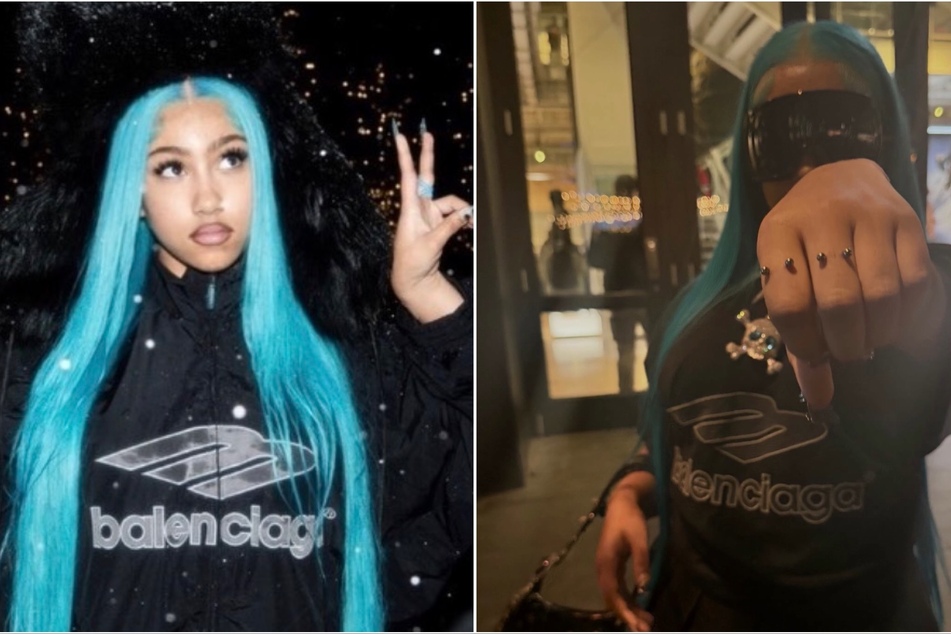 North West debuted her second dermal piercing after fans criticized her style.