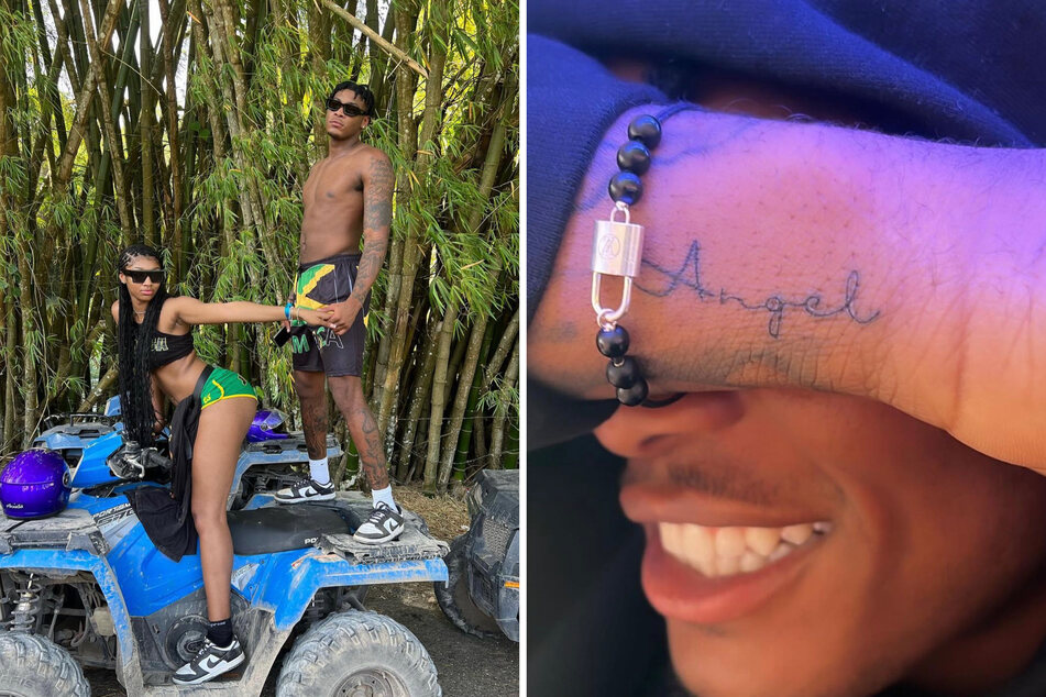 Angel Reese and Cam'Ron Fletcher shock fans with new tattoos