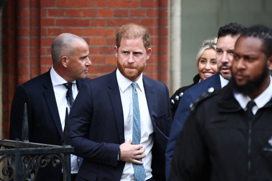 Prince Harry made a rare trip to the UK to watch his court case play out.