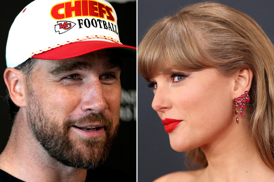 Travis Kelce reveals his and Taylor Swift's date night "movie list"