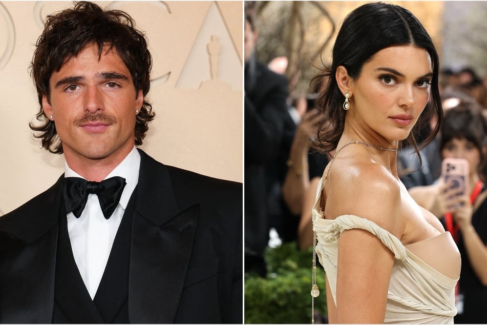 Jacob Elordi (l.) could be asking Kendall Jenner to keep their budding romance a secret to avoid media scrutiny.