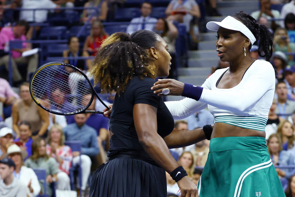 Serena and Venus Williams defeated in first doubles round at US Open