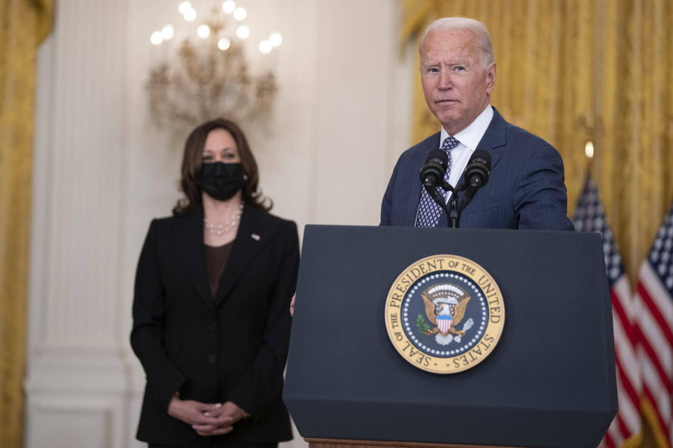Biden addresses Afghanistan evacuations in "one of the largest, most difficult airlifts in history"
