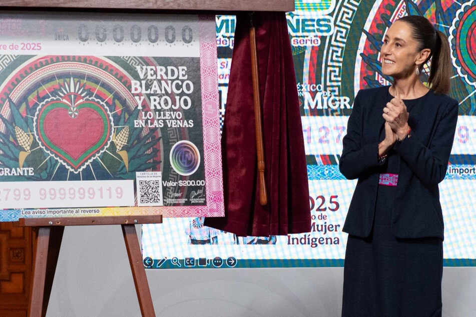 Mexico's Claudia Sheinbaum launches lottery to help support migrants caught in Trump crackdown