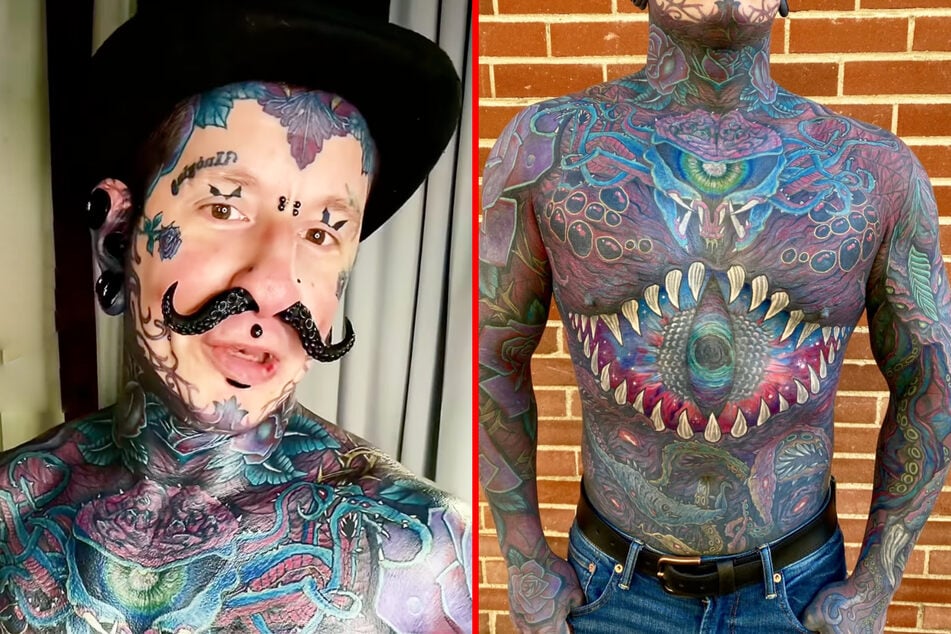 Canada's most tattooed man reveals what he'll do when he runs out of skin