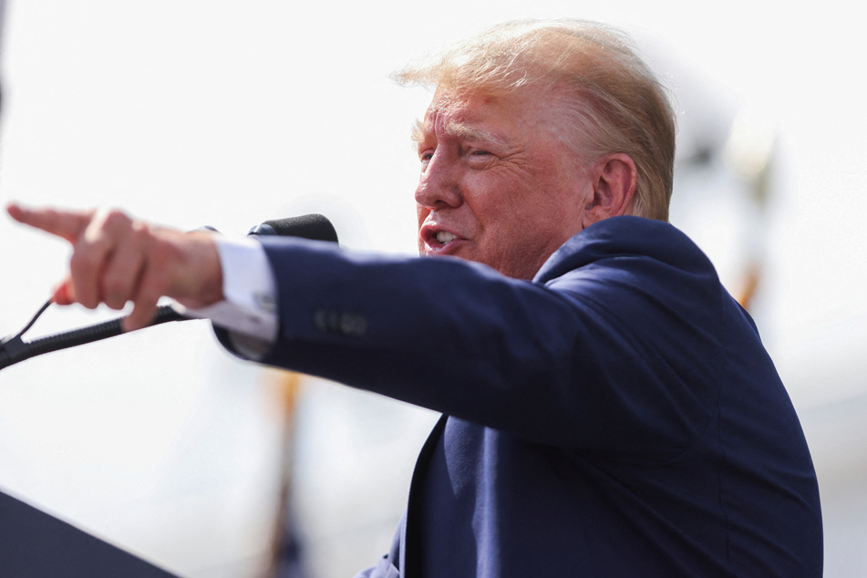 Former President Donald Trump accused NBC of Country Threatening Treason" for its negative coverage of him.