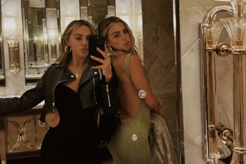 Haley and Hanna Cavinder fans didn't hold back from gushing over their Super Bowl weekend fashion.