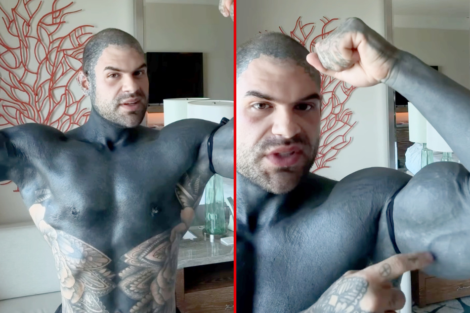 Tattoo addict who blacked out his entire body reveals biggest ink regrets