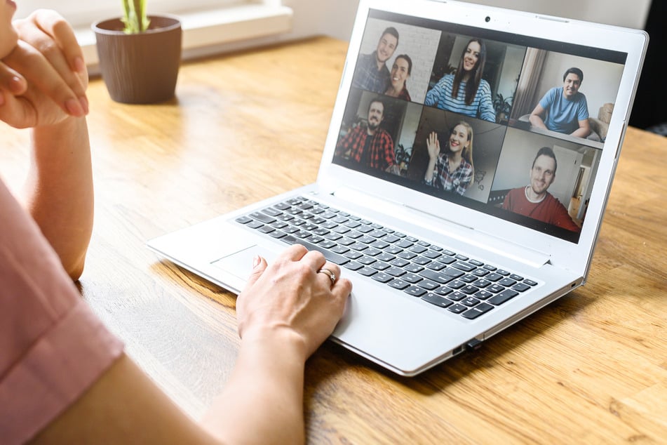 The professor didn't realize that her microphone was still switched on (stock image).