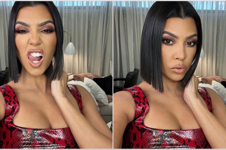 Kourtney Kardashian hits back at "haters" and hints at new hair color