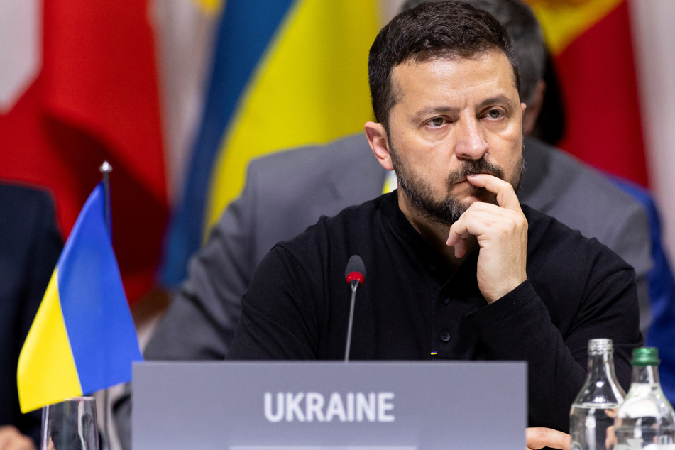 Ukrainian President Volodymyr Zelensky said Saturday he would present Moscow a proposal for ending the war once it had been agreed by the international community.
