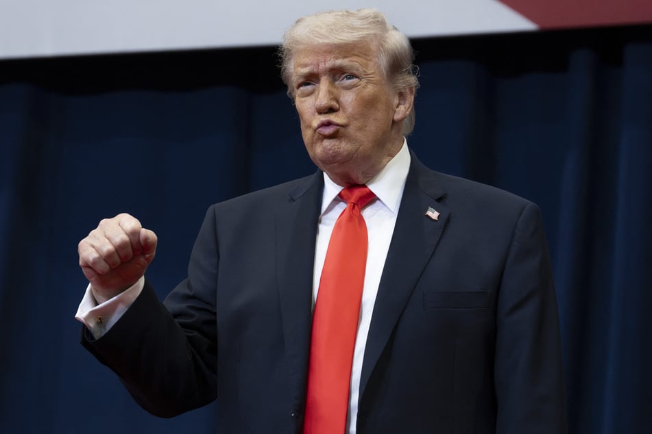 President Donald Trump said on Friday the US Navy was acting "like pirates" as he described an operation seizing a ship amid the tit-for-tat American blockade of Iranian ports.