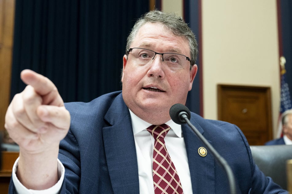 Florida Congressman Randy Fine speaking at a hearing of the House Committee about Antisemitism in Higher Education in Washington DC on July 15, 2025.
