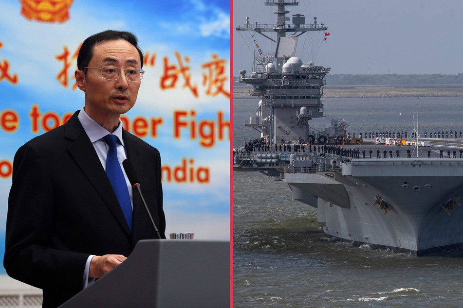 China accuses US of provoking "arms race" in disputed sea