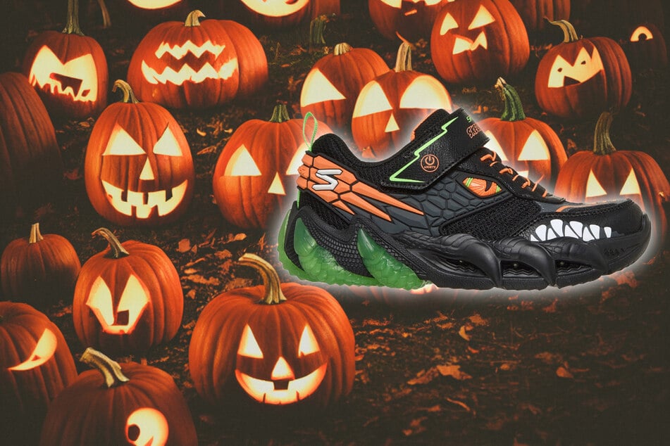 Skechers just dropped the most epic light-up sneakers for Halloween