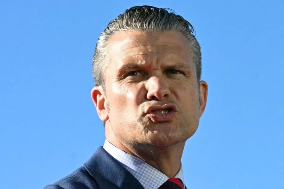 Secretary of Defense Pete Hegseth speaks at an event in Sparrows Point, Maryland, on October 6, 2026. On Thursday, Defense Secretary Pete Hegseth revealed the public will be able to view the upcoming execution of the convicted Fort Hood shooter.