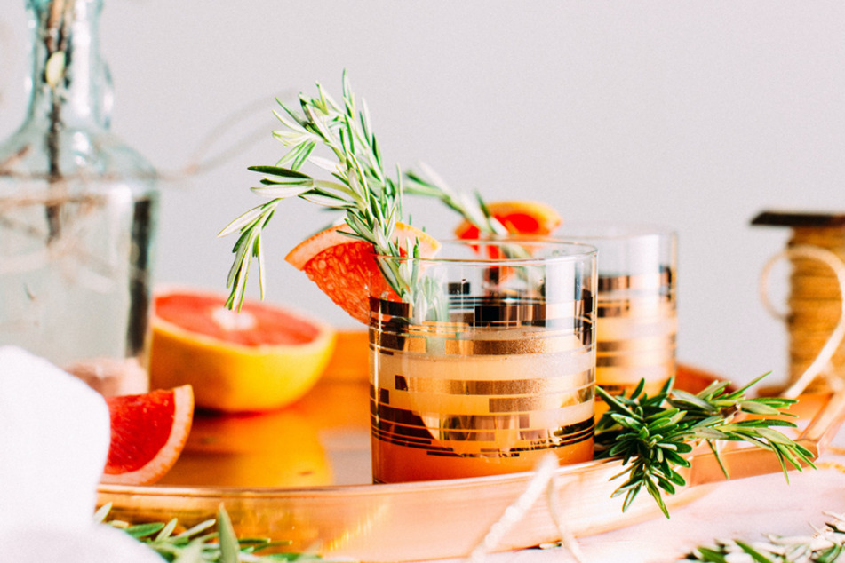 Sparkling fruit sangria doesn't have to be reserved for summer-only!
