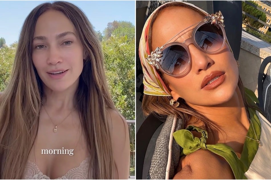 Jennifer Lopez emotionally shared with fans that she's been in her feelings ever since her twins, Max and Emme, left for college during her skincare routine that she posted on Instagram.