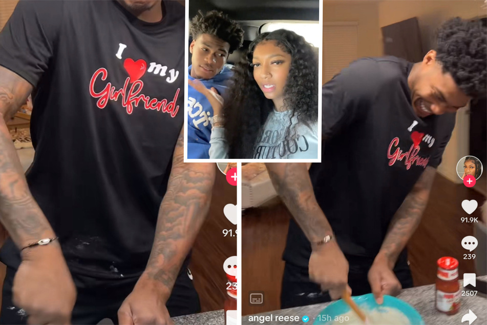 Angel Reese calls out "mess" boyfriend in hilarious TikTok