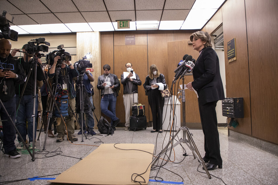 Attorney Gloria Allred, who represented three victims in Harvey Weinstein's Los Angeles rape trial