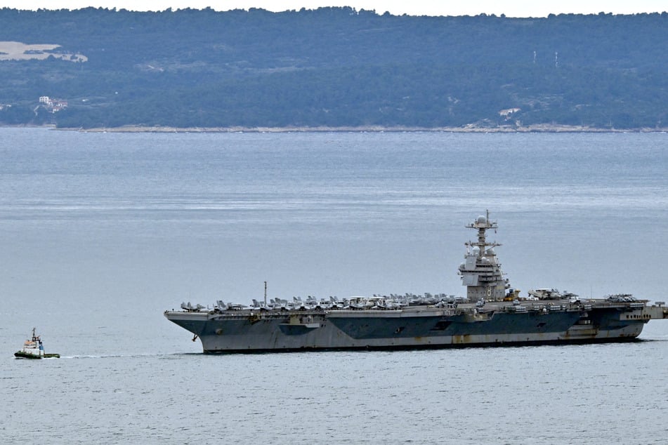 USS Gerald R. Ford aircraft carrier departs Middle East amid Iran war ceasefire