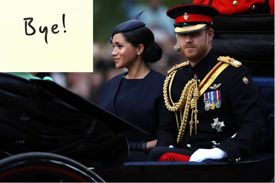 Harry and Meghan officially resign from royal duties ahead of controversial Oprah interview