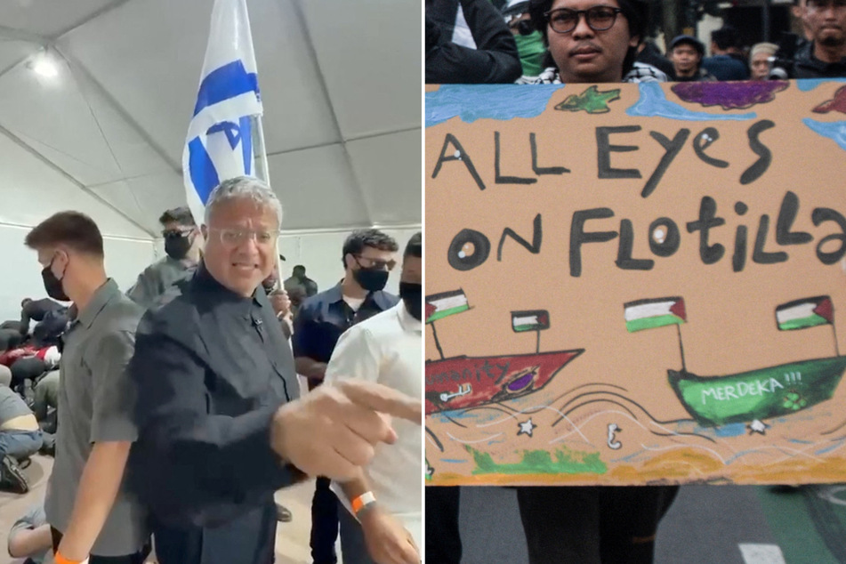 Israel sparks global outrage over video of bound Gaza flotilla activists: "Despicable"