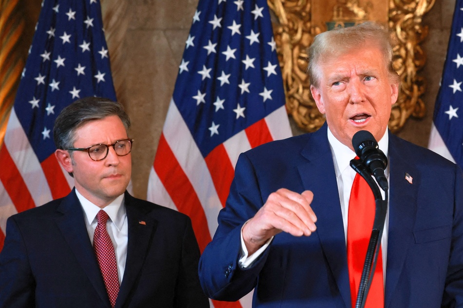Trump comes to Mike Johnson's rescue as effort to vacate him heats up