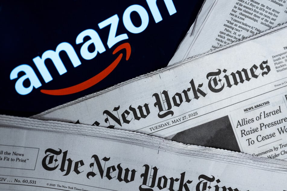 The New York Times has agreed to a deal for Amazon to use its content to train artificial intelligence models, the leading US newspaper announced Thursday.