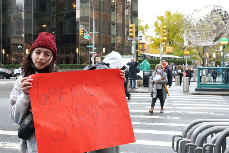 Eliza, a Boston native who has been in the city for six years, is a legal worker for a company that doesn't have a union.