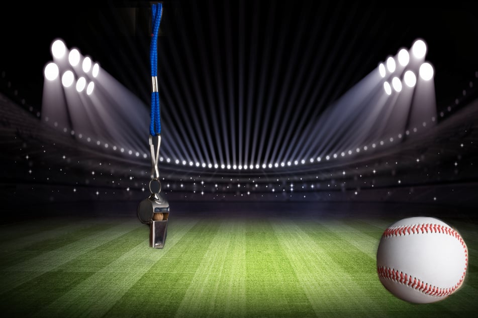 A baseball referee in Mexico was emphatically escorted off the field (stock image).