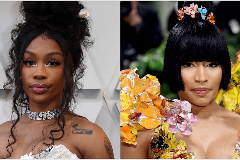 Nicki Minaj and SZA exchange blows in nasty social media feud!