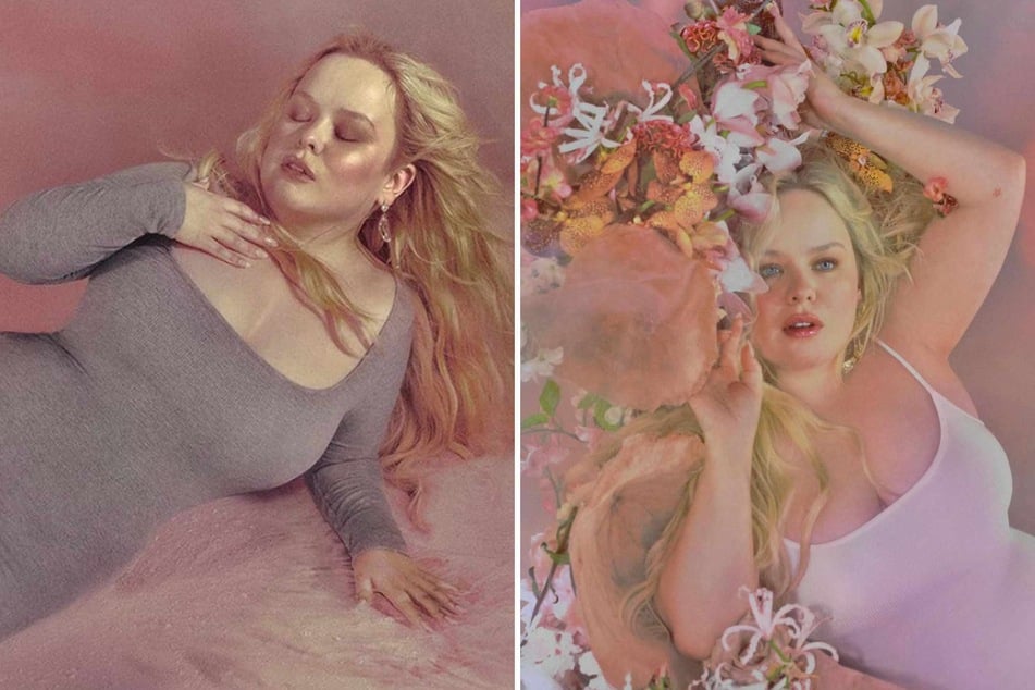 Bridgerton star Nicola Coughlan glows in ethereal SKIMS modeling campaign