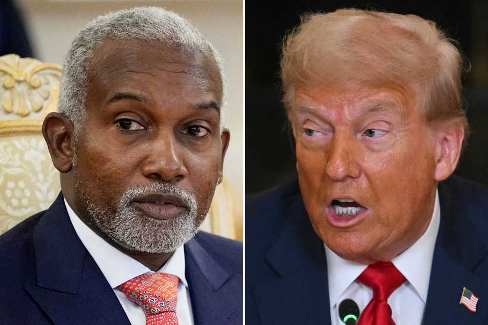 Nigerian Foreign Minister Yusuf Tuggar (l.) criticized Donald Trump's request for African countries to take in deportees from around the world.