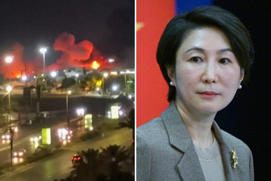 Chinese Foreign Ministry spokesperson Mao Ning warned the US against reigniting the war with Iran after a night of escalating airstrikes.