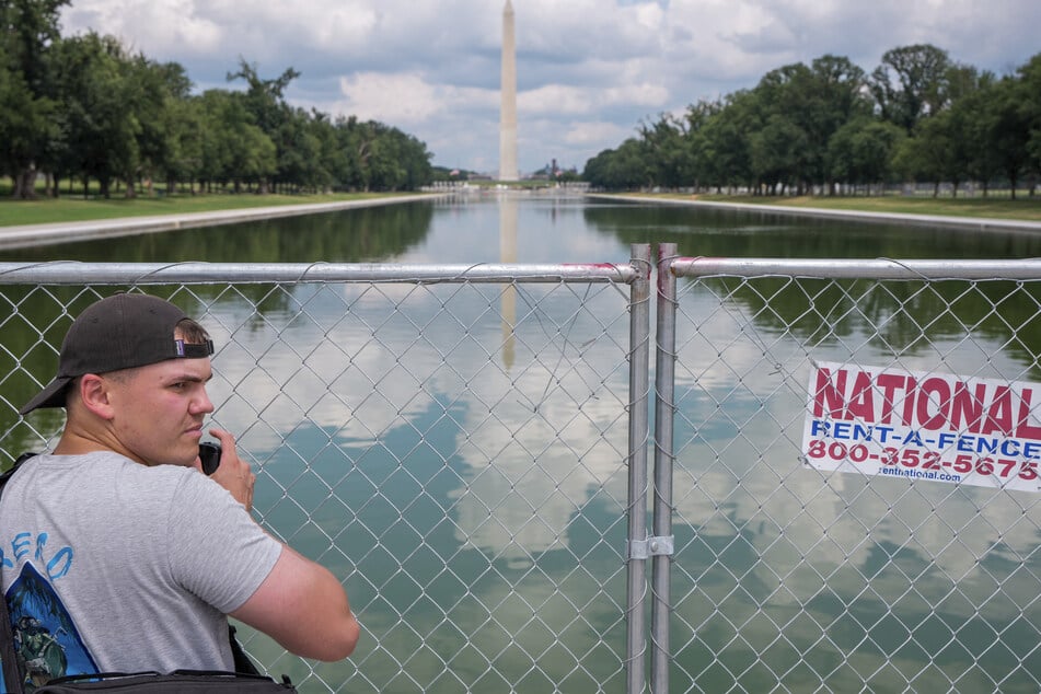 Renovations to the Reflecting Pool have been troubled by growing algae and peeling liners.