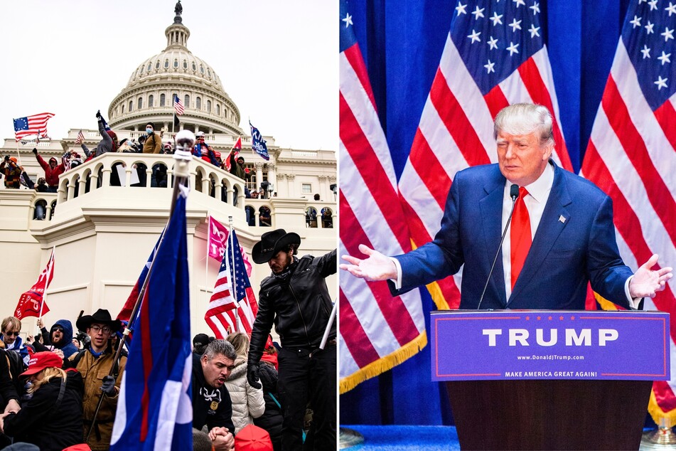 A lawsuit has begun in Colorado seeking to keep presidential candidate Donald Trump (r) off the state's 2024 ballot because he engaged in an "insurrection."