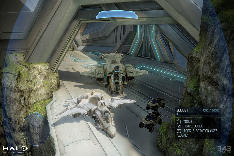 Halo's Forge mode lets you build maps and modes to your heart's content.