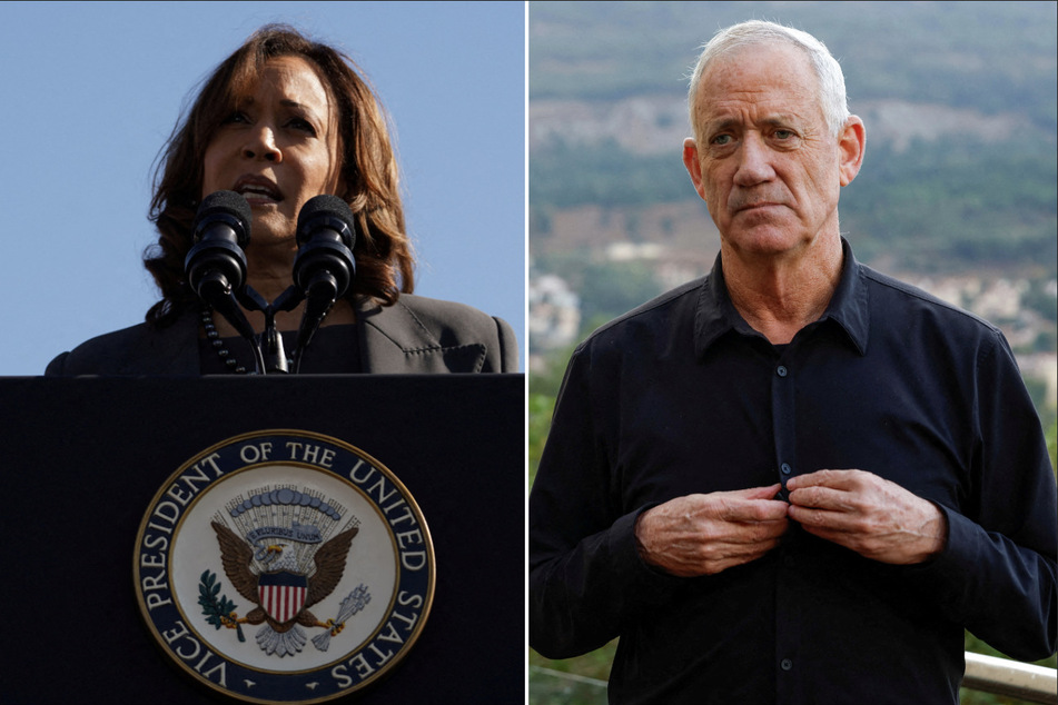 Kamala Harris voices Gaza concerns in talks with Netanyahu rival