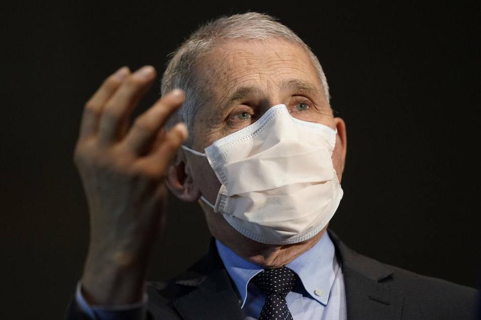 Dr. Fauci warned that the large number of people travelling over the holidays would lead to a surge in infections.