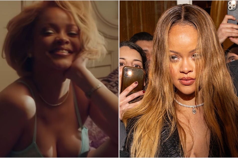Rihanna gets steamy in sexy lingerie shoot for Savage x Fenty